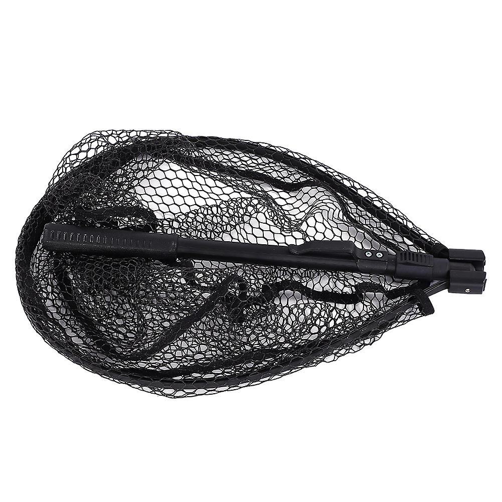 Portable Aluminum Alloy Fast Folding Fly Fishing Hand Dip Net Fishing Gear Equipment