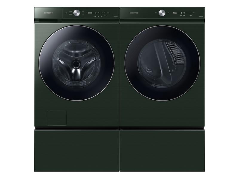 Samsung DVE53BB8900G Bespoke 7.6 Cu. Ft. Ultra Capacity Electric Dryer With Ai Optimal Dry And Super Speed Dry In Forest Green