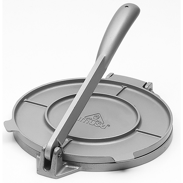 Cast Aluminum Tortilla Press Silver