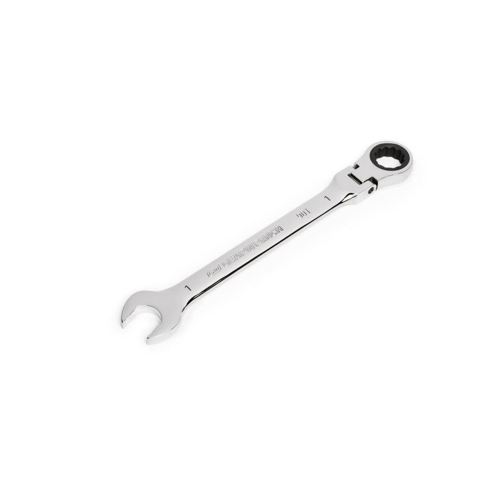 1 90T 12 Point Flex Head Ratcheting Combination Wrench ;