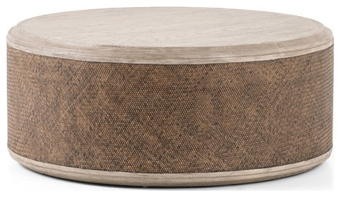 Cantara Coffee Table Weathered Blonde Pine   Modern   Coffee And Accent Tables   by Virgil Stanis Design  Houzz