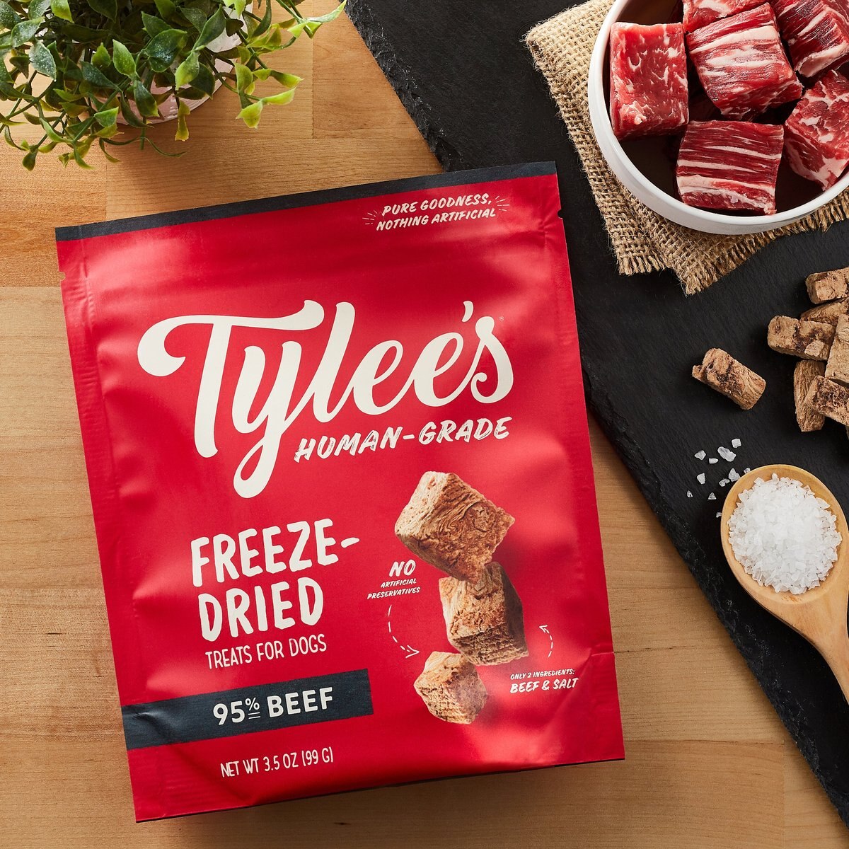 Tylee's Beef Human-Grade Freeze-Dried Dog Treats