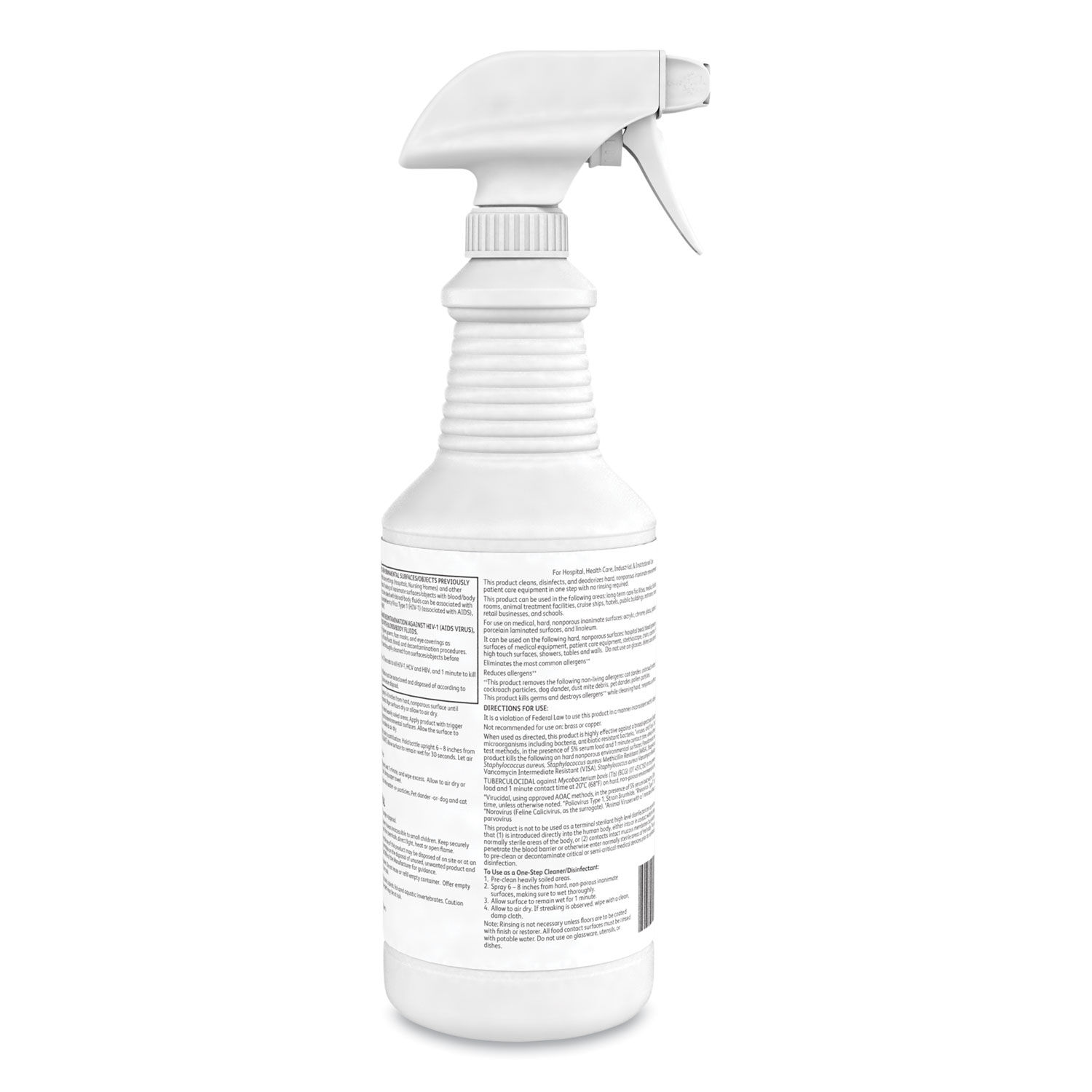 Oxivir 1 RTU Disinfectant Cleaner by Diverseyandtrade; DVO100850916