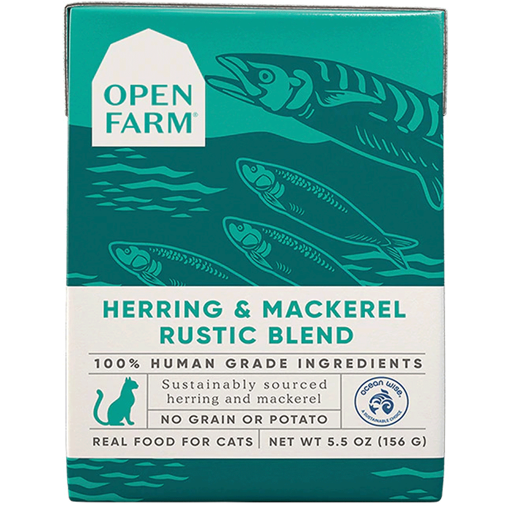 Open Farm Rustic Blend Herring and Mackerel Wet Cat Food