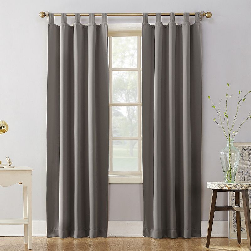 Sun Zero Ludlow Blackout Tab Top Window Curtain