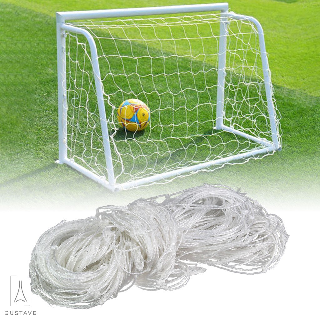 Gustave Design 7.8 X 5.9 Ft Portable Football Soccer Goal Net， Full Size Soccer Goal Nets Outdoor Backyard Sport Match Training