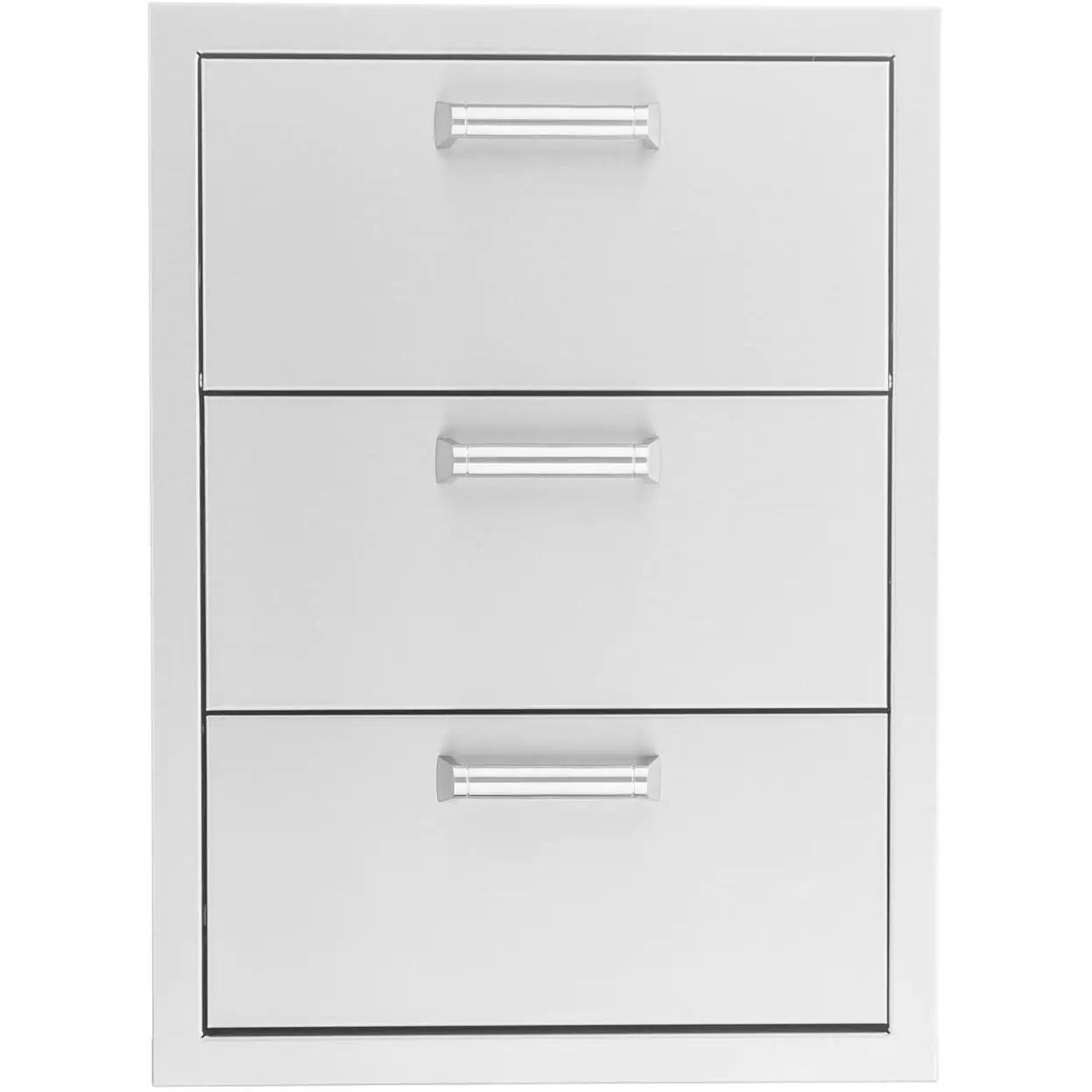 Signature 16-Inch Stainless Steel Double Access Drawer With Paper Towel Dispenser