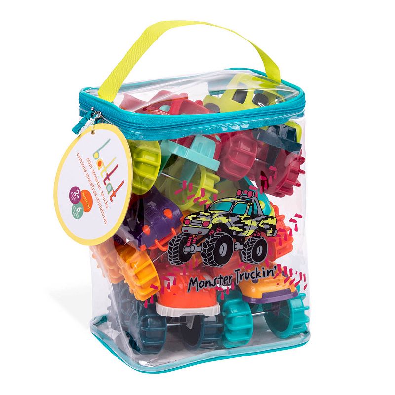 Battat Mini Monster Trucks Playset