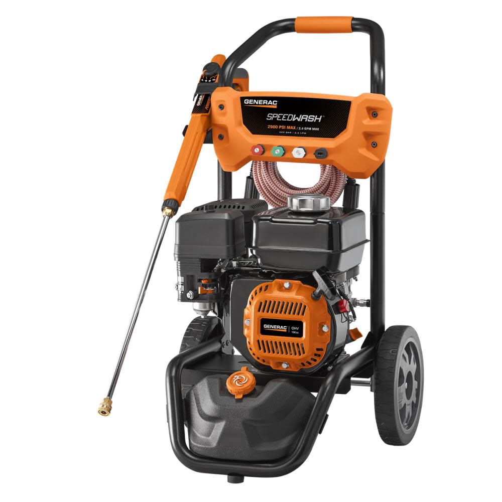 Generac 7899 ; Residential 2900PSI Speedwash Power Washer 50-State/CSA