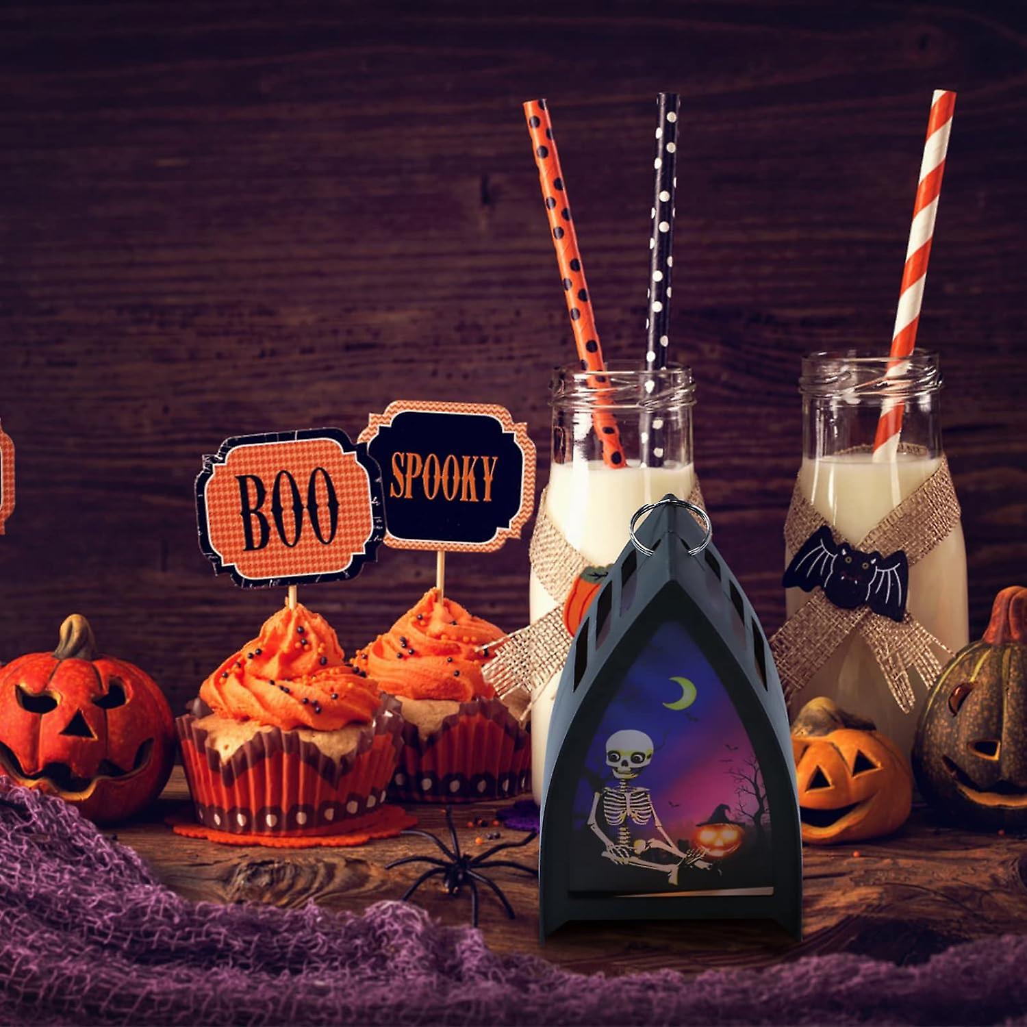 Halloween Party Lamp Decoration: Halloween Desktop Ornament For Party Favor Accessory