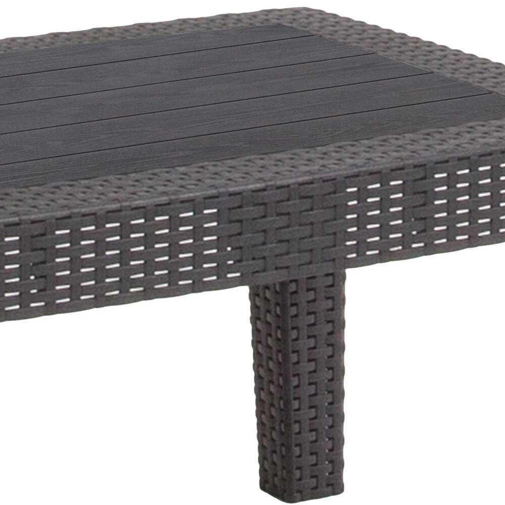 Rattan Coffee Table