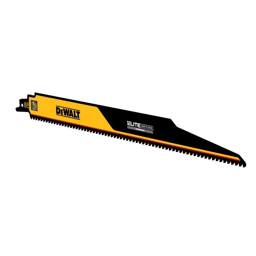 DEWALT ELITE SERIES Reciprocating Saw Blade 3pk Carbide Tipped 12