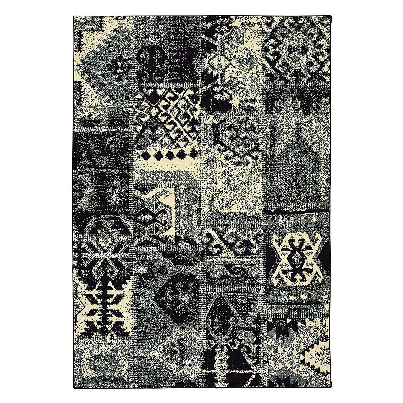 StyleHaven Leo Tribal Patchwork Rug