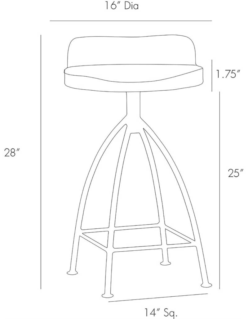 Arteriors Henson Counter Stool