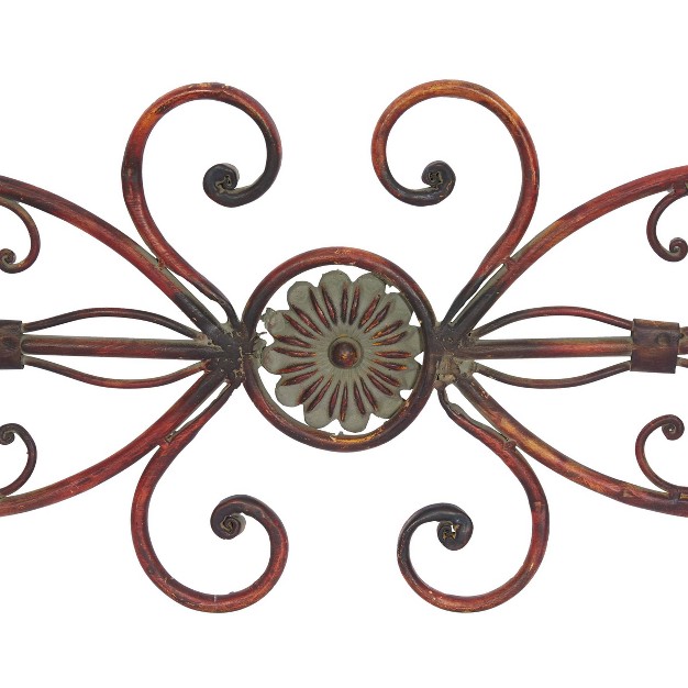 Rustic Metal Ornamental Wall Decor Brown Olivia amp May