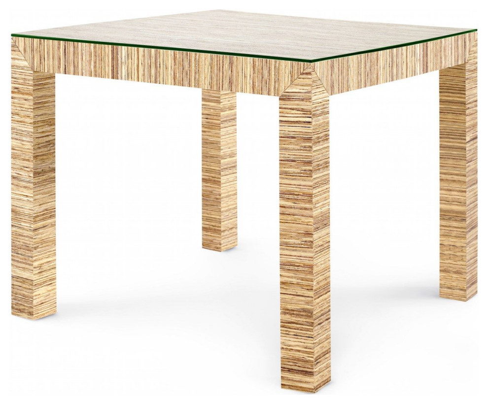 Valentina Game Table  Natural   Transitional   Side Tables And End Tables   by Old Bones Co.  Studios  Houzz