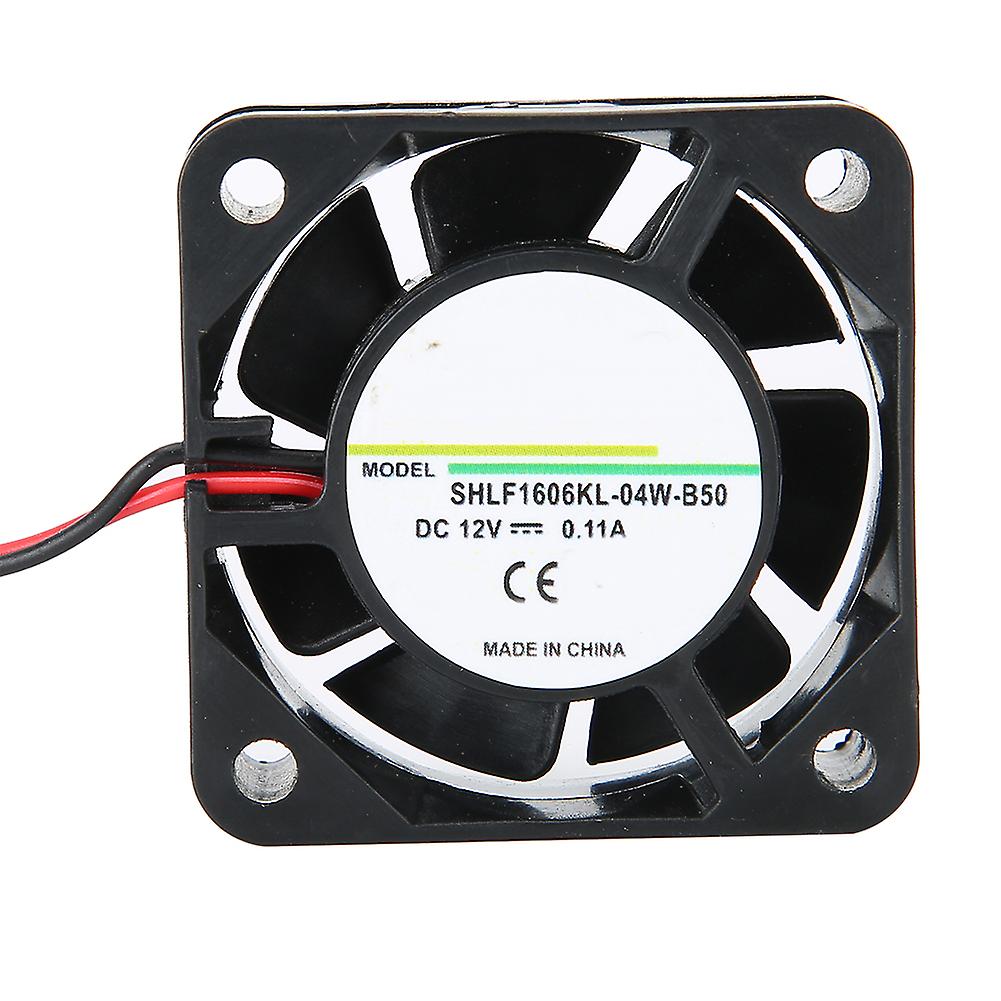 Cooling Fan 4cm 12v 0.11a Ultra-quiet Chassis Cooler 2-pin Shlf1606kl-04w-b50 For Server