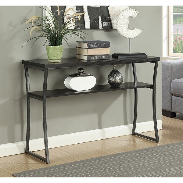 X-Calibur Console Table， Black