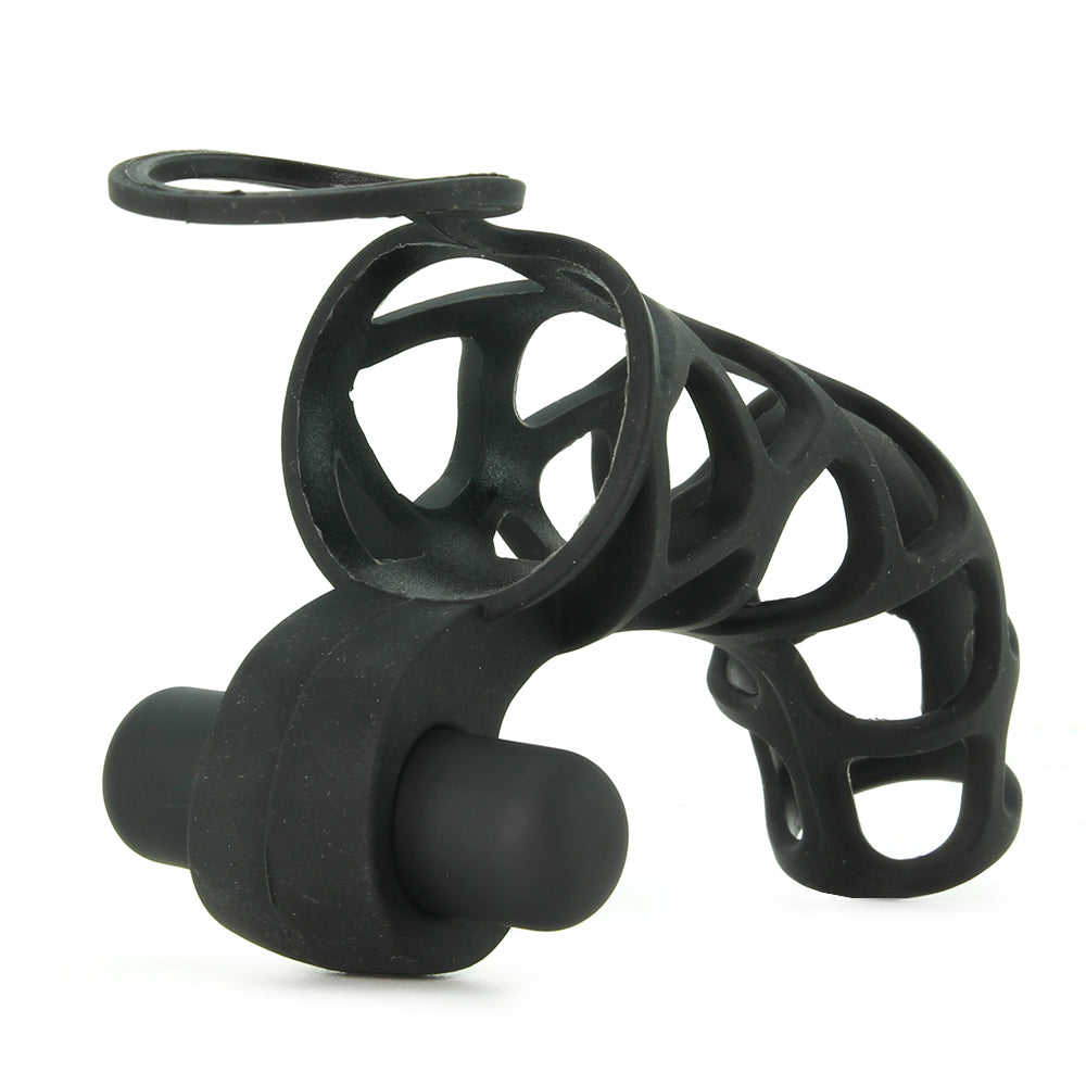 Extreme Silicone Power Cage in Black