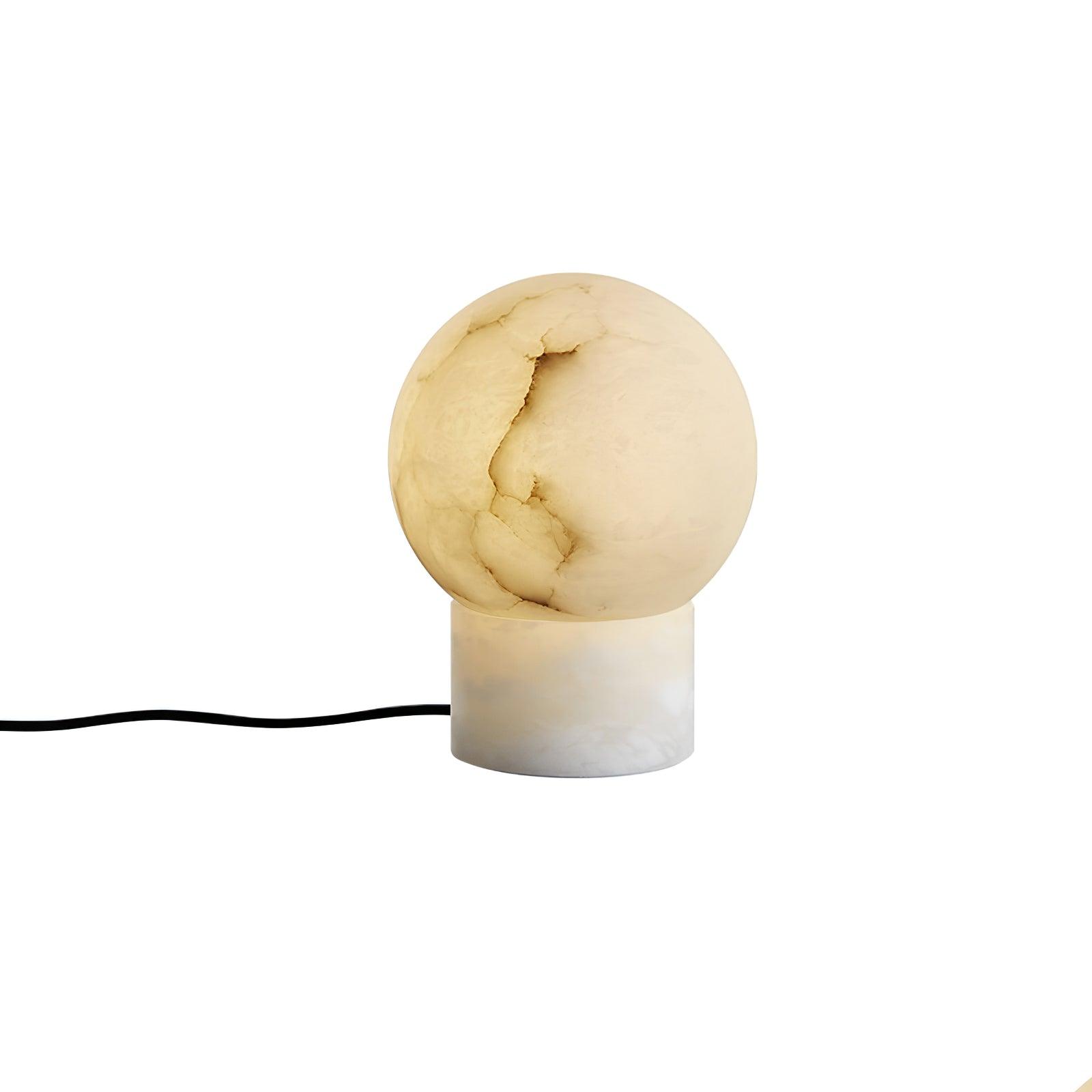 Marble Ball Table Lamp