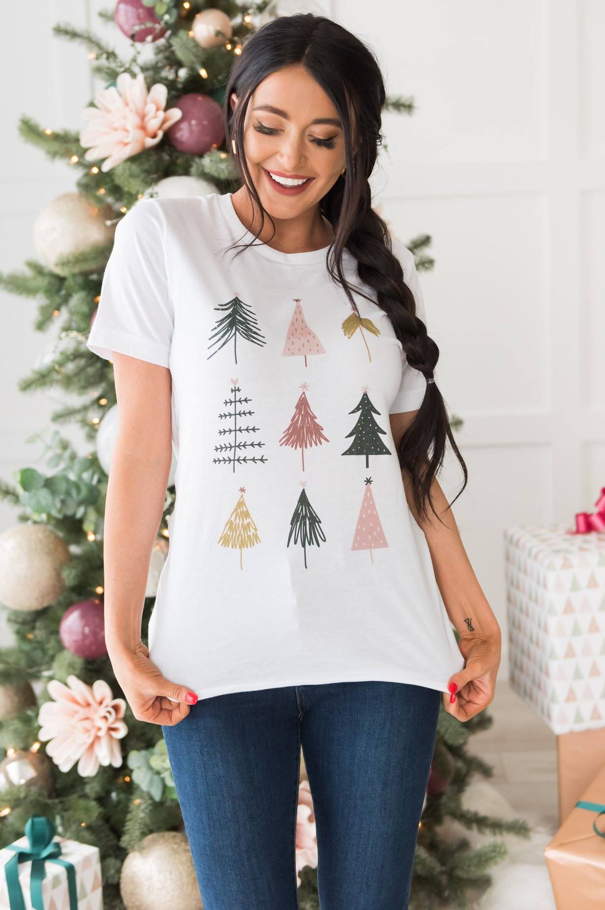 Tree Varieties Modest Tee