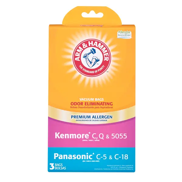 Arm and Hammer 3-Pack Kenmore C and Panasonic C-5 Prem Bags