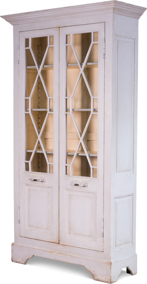 The Kentucky Bourbon Bookcase   Farmhouse   Bookcases   by HedgeApple  Houzz