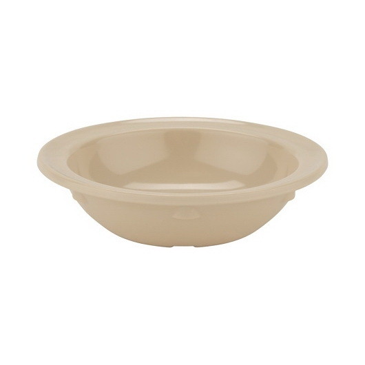 G.E.T. Enterprises Supermel Rimmed Deep Tan Bowl  ...