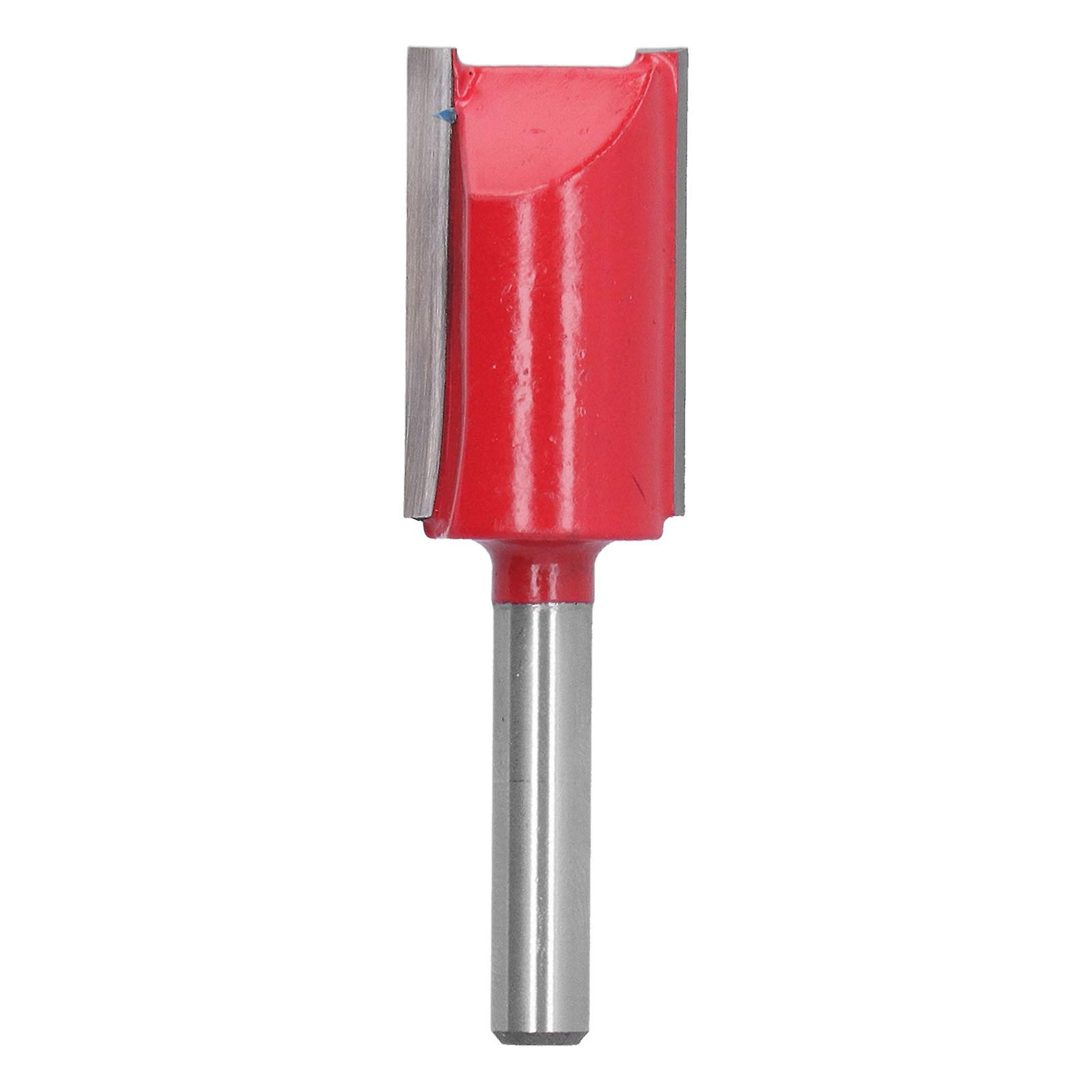 Router Bit Cemented Carbide 2 Flute 1/4in Shank Milling Cutter Tool For Woodworking1/4x17x25