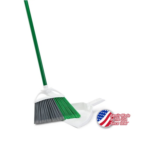 Libman 206 Precision Angle Broom with Dust Pan， 11