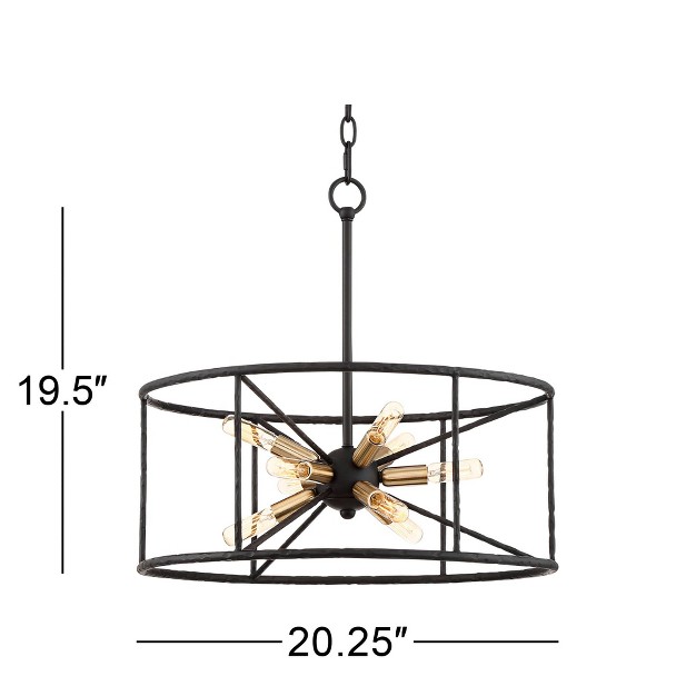 Wide Modern Sputnik 9 light Fixture For Dining Room House Foyer Kitchen Island Entryway Bedroom