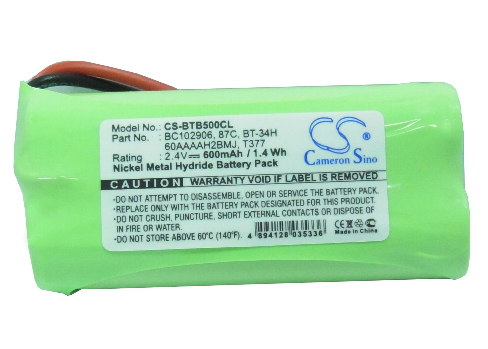 Alcatel Versatis 150 Versatis 250 Versatis 600mAh Replacement Battery BatteryClerkcom Cordless Phone