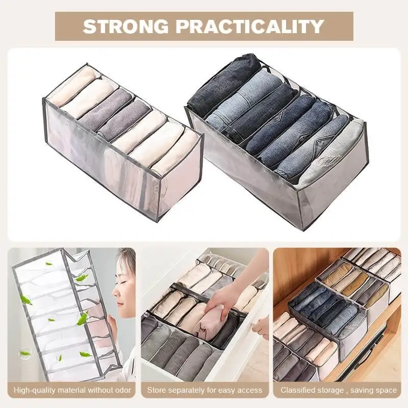 🔥   47% OFF🔥🔥Wardrobe Clothes Organizer & Buy 6 Get Extra 20% OFF