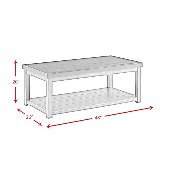 Picket House Furnishings Graham Rectangle Coffee Table