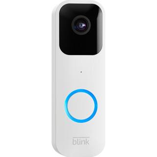 Blink Video Doorbell Battery or Wired - Smart Wi-Fi HD Video Doorbell Camera in White B08SGKLDRV