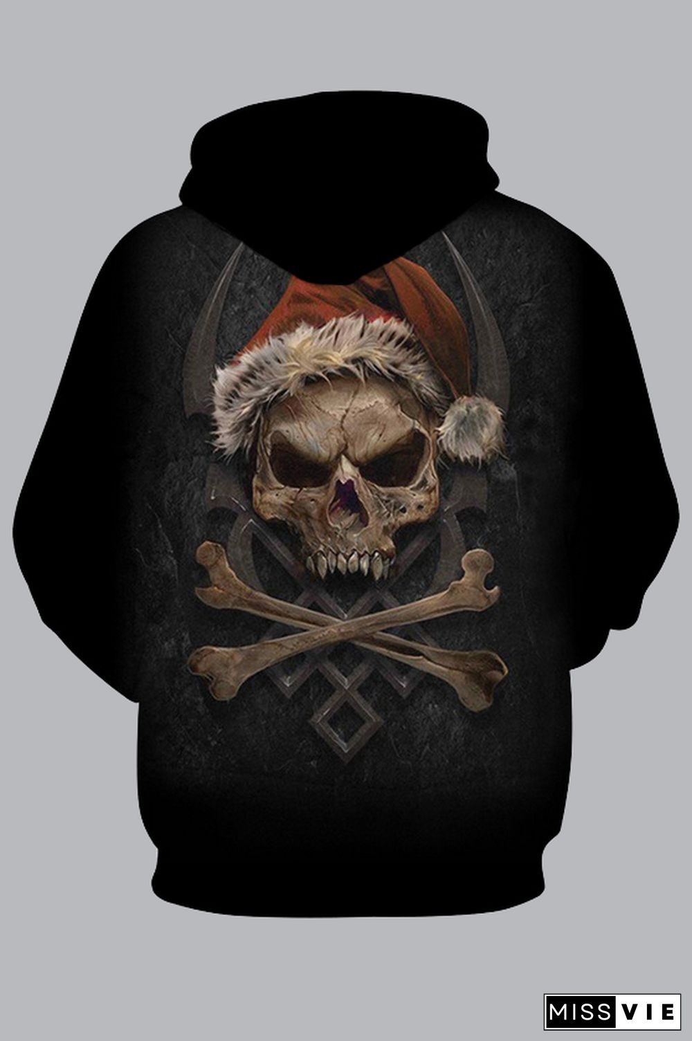 3D Street Casual Halloween Funny Print Hoodie