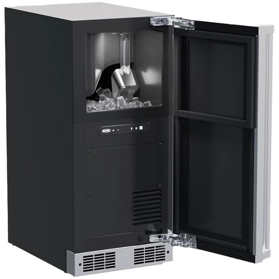 Marvel 15-inch Built-in Ice Machine with BrightShield MPCP415-SS81A