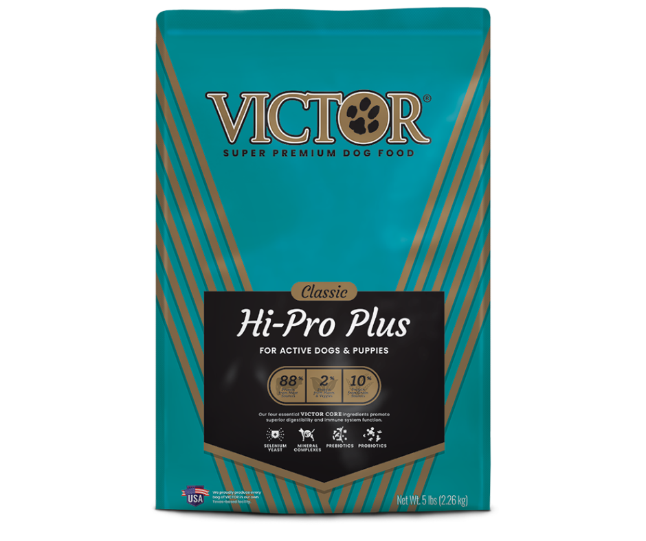 Victor - All Dog Breeds， All Life Stages Hi-Pro Plus Recipe Dry Dog Fo