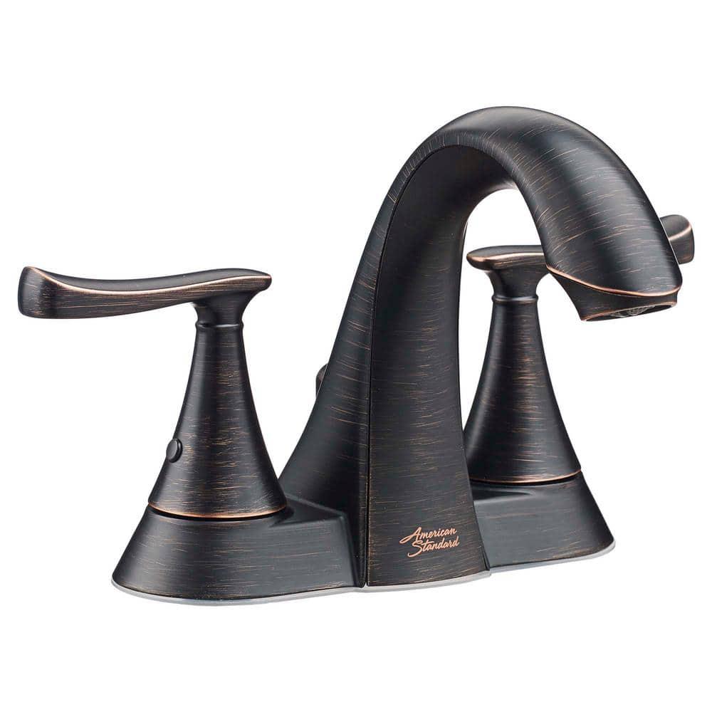 American Standard Chatfield 4 in Centerset 2Handle Bathroom Faucet in Legacy Bronze