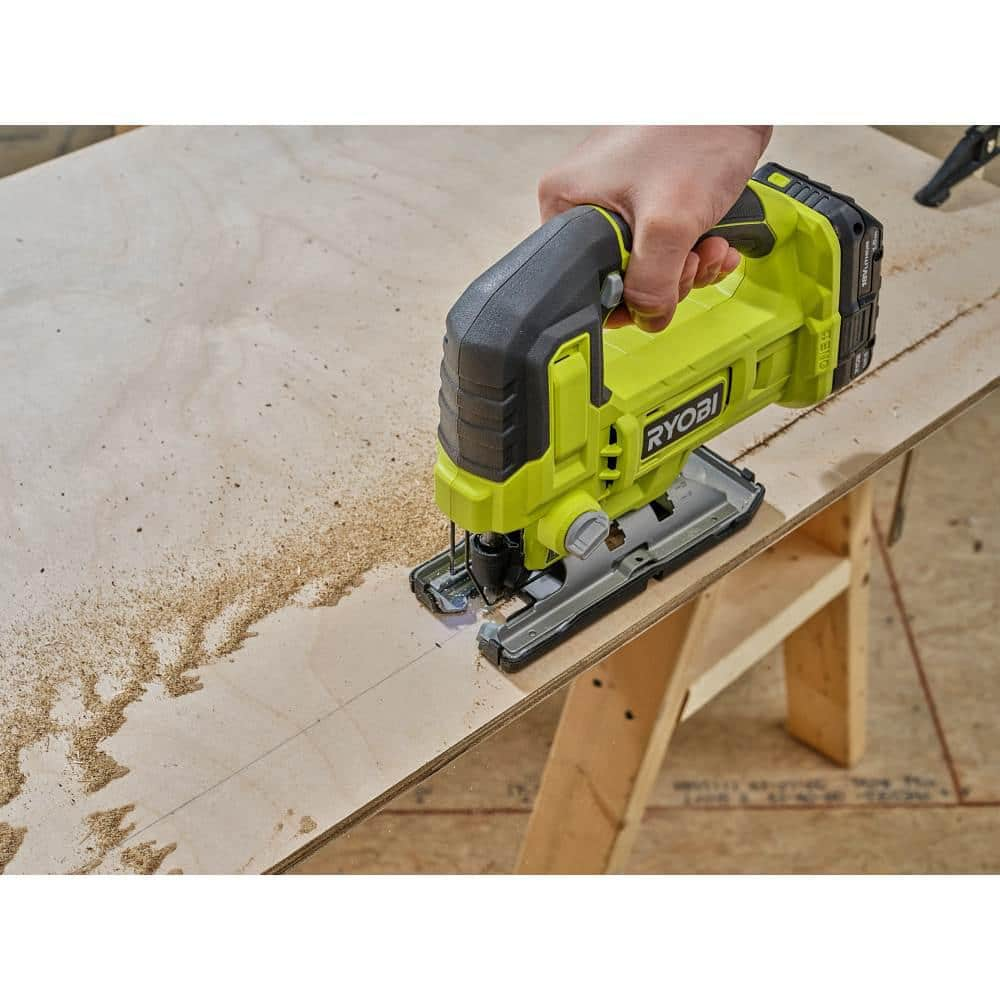 RYOBI ONE+ 18V 12-Tool Combo Kit with (1) 1.5 Ah Battery and (2) 4.0 Ah Batteries and Charger PCL2200K3N