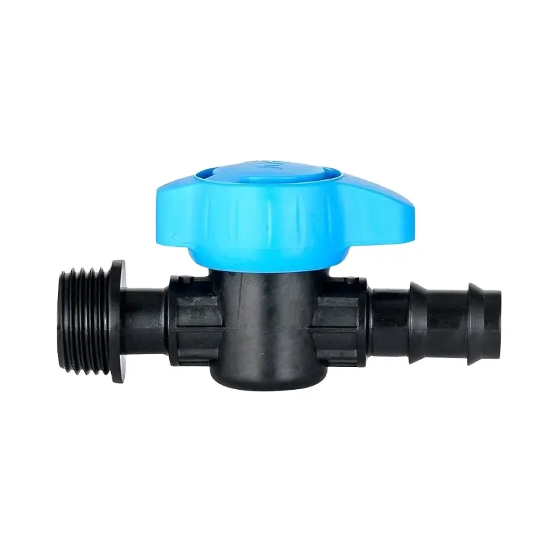 High quality wear resistant POM drip irrigation system Mini valve output connector Mini valve