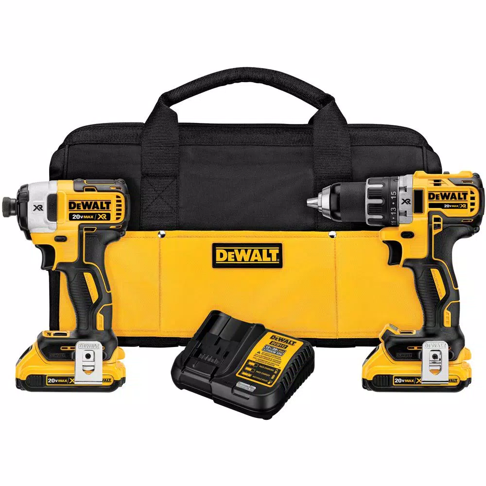 DEWALT 20-Volt MAX Cordless Electrical Cable Cutting Tool with 20-Volt MAX XR Brushless Drill/Impact Combo Kit (2-Tool) and#8211; XDC Depot