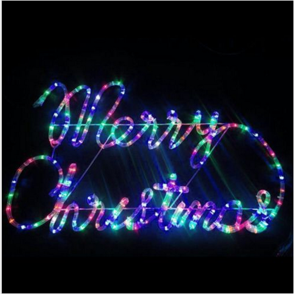 100Ft 2 Wire LED Rope Lights, RGB Lights with Clear PVC Jacket Connectable and Flexible for Indoor Wedding Christmas Party Waterproof Outdoor Decoration