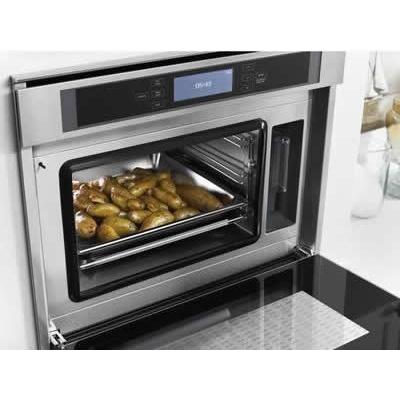 JennAir 24-inch, 1.3 cu. ft. Built-in Single Wall Oven with Steam and Convection JBS7524BS