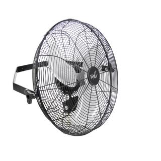 Vie Air Dual Function Indoor Black 18 in. Wall Tilting Fan 985109799M