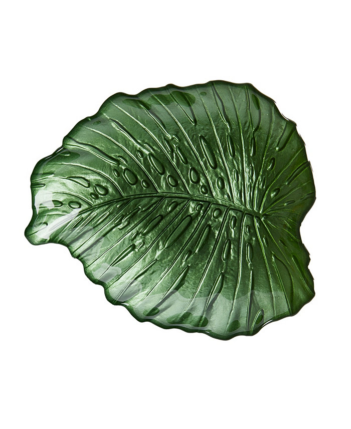 Tableau Tropical Leaf Bowls Set of 2