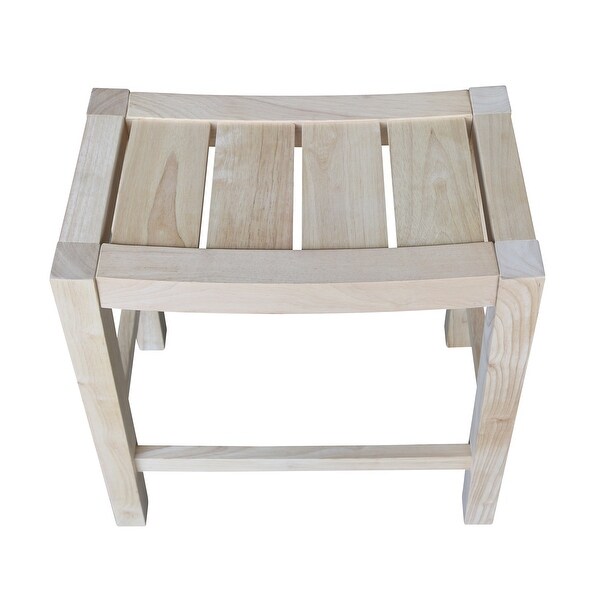 Solid Wood Ranch Stool