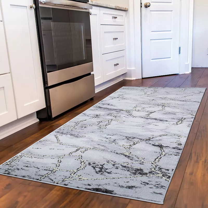 Concord Global Brighton Dallas Abstract Area Rug