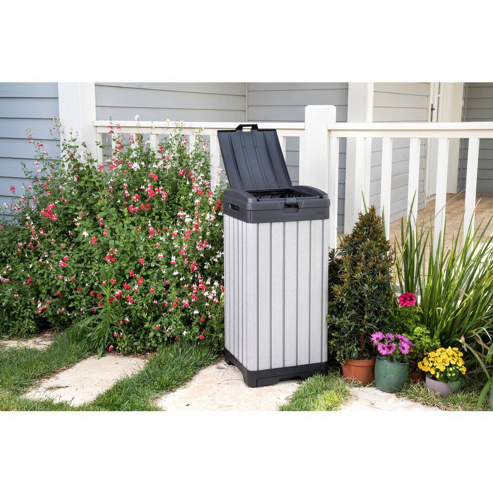 Keter Rockford Outdoor Waste Bin 237924