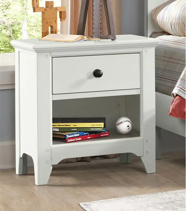 Tahoe White Nightstand